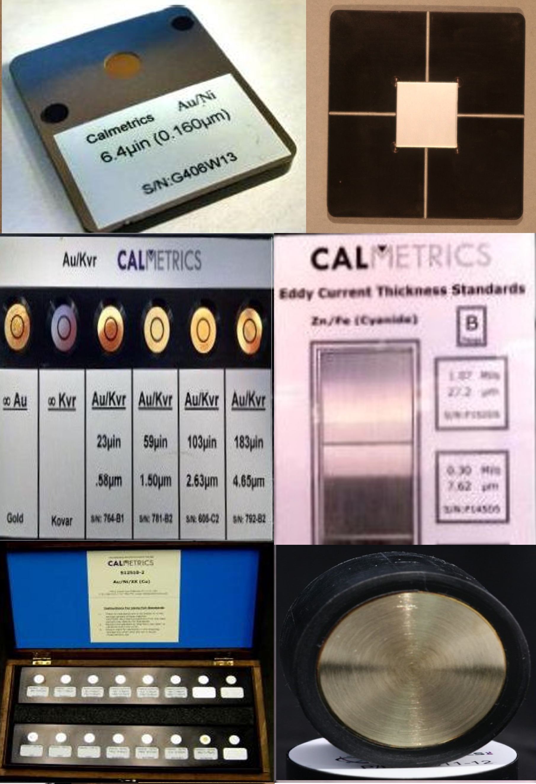 Coating thickness XRF Standards-1